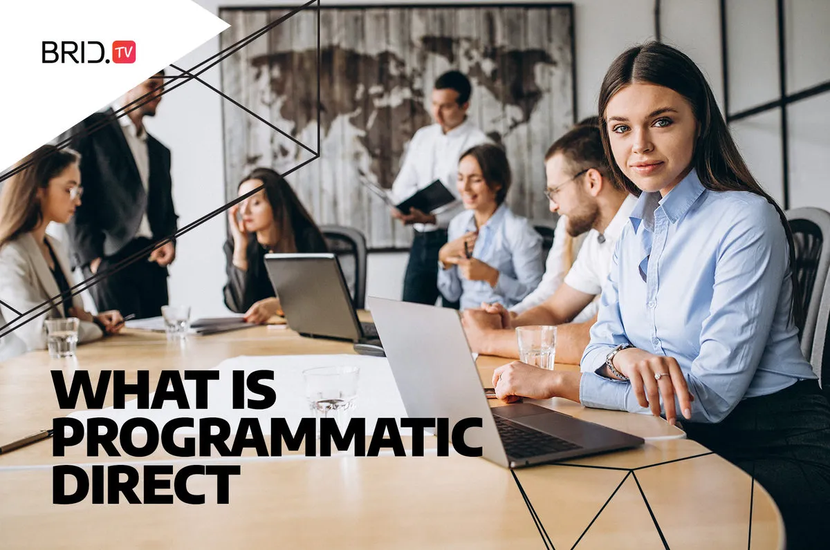 What is programmatic direct by BridTV