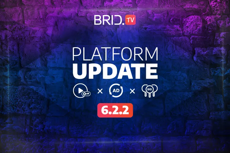 brid tv platform update 622